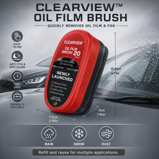 ClearView™ Oil Film Glass Cleaning Brush