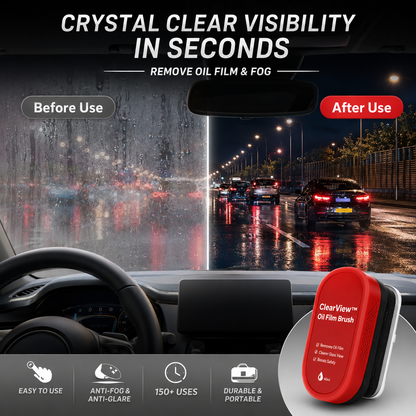 ClearView™ Oil Film Glass Cleaning Brush