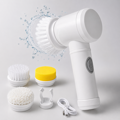 5-in-1 Electric Cleaning Scrubber Brush